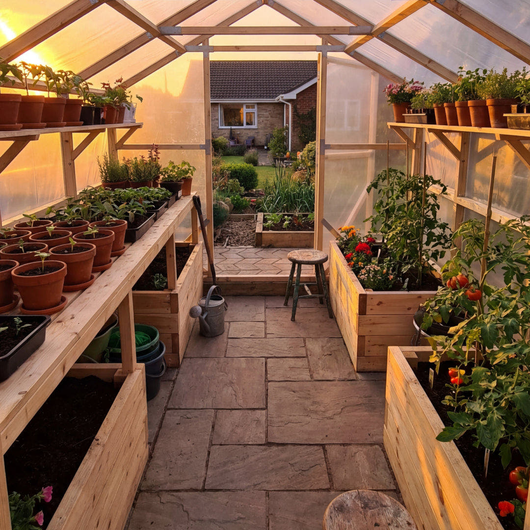 Greenhouse Staging and Shelving UK: What Works in NORDIC