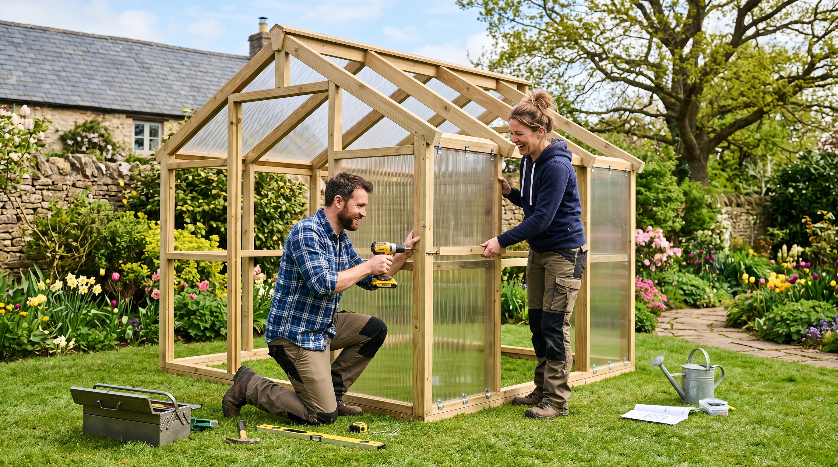 How to Assemble a Wooden Greenhouse: A Realistic UK Weekend Guide