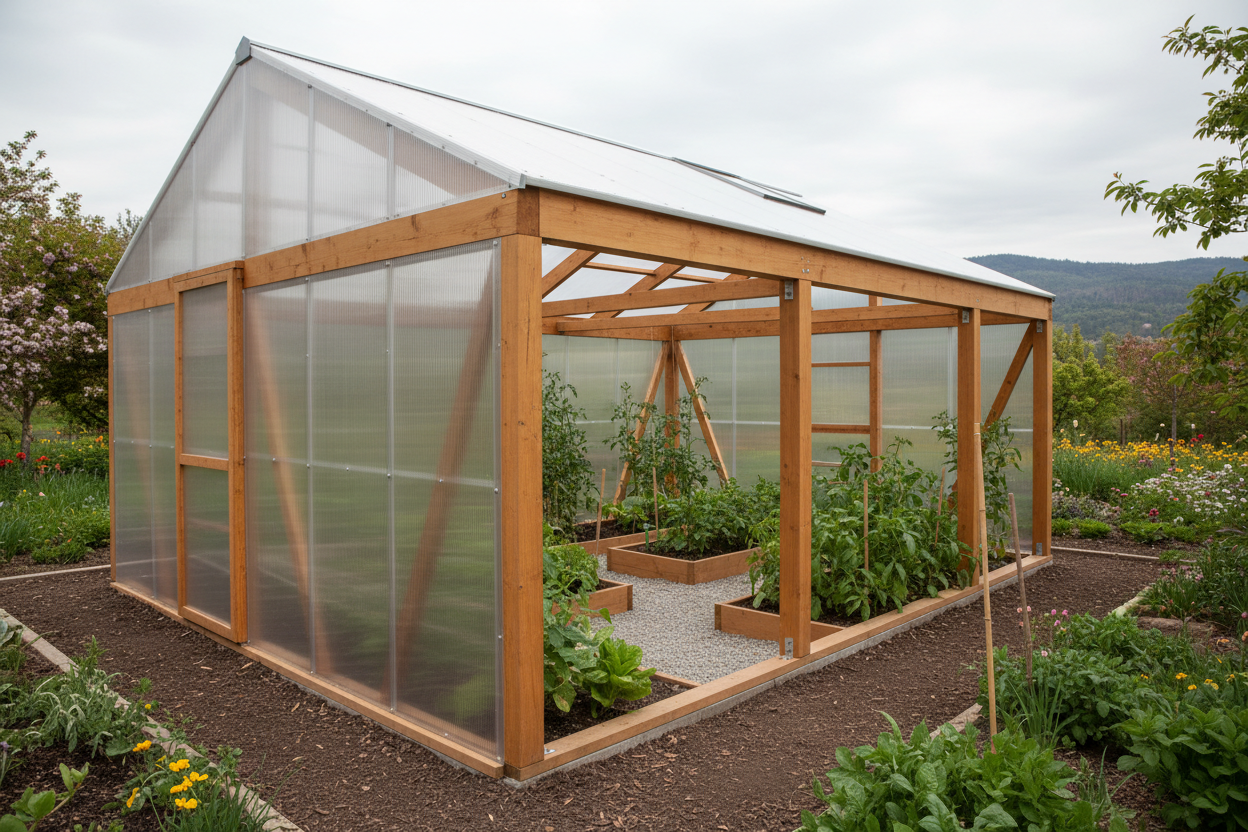 Polycarbonate vs Glass Greenhouse: What UK Gardeners Actually Choose (And Why)