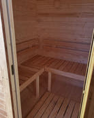Bench detail inside the CUBIO 180