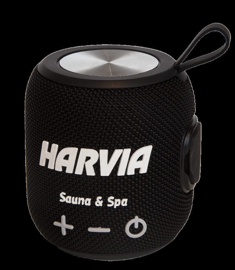 Harvia Bluetooth sauna speaker in black