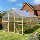 Waldenhaus Nordic Greenhouse 6m — hero product photo, front view