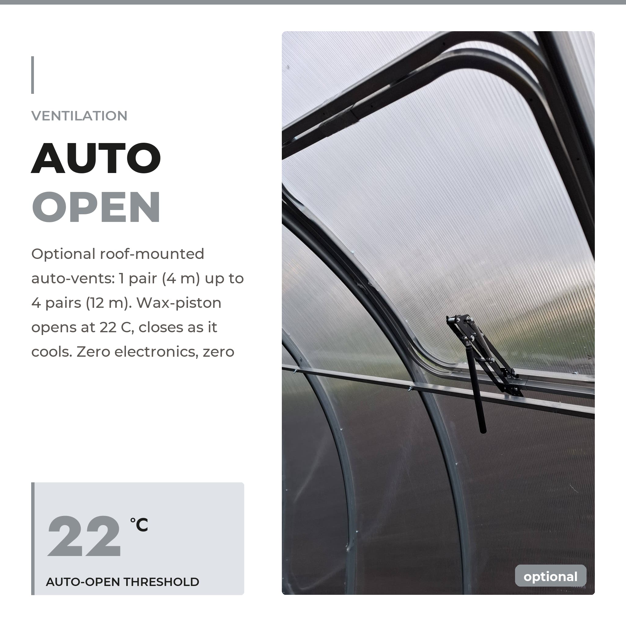 Wax-cylinder auto-vent opener