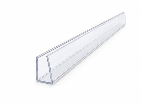A length of clear U-profile