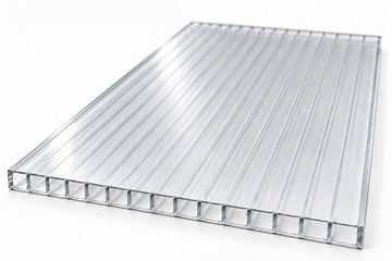 A 6 mm twin-wall polycarbonate sheet